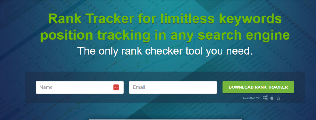 Rank Tracker by SEO PowerSuite